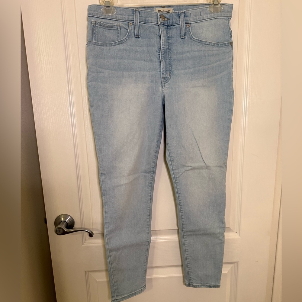 Madewell Light Blue Skinny Jeans